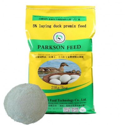 Pre-mixed feed fyrir laying-breed ducks